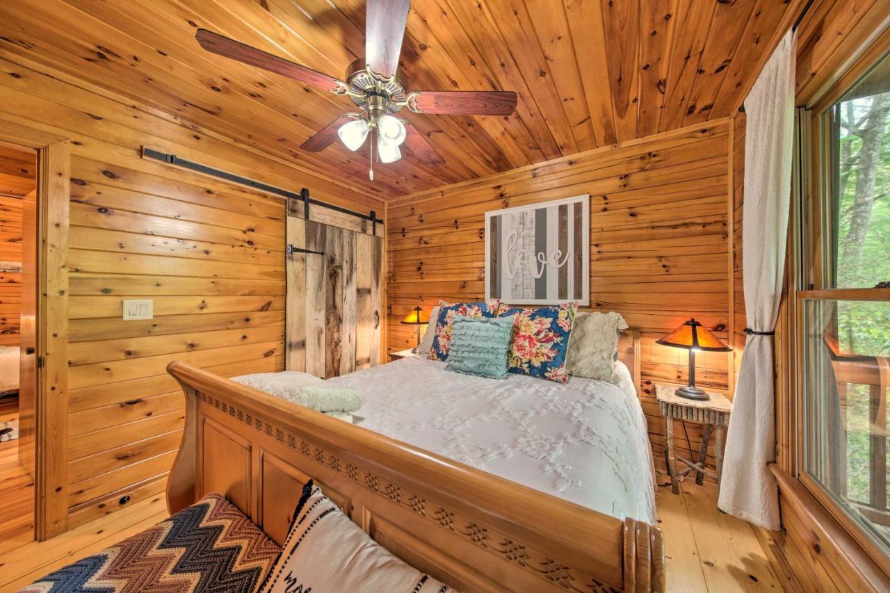 Peaceful Blue Ridge Cabin With Decks And Fire Pit 外观 照片